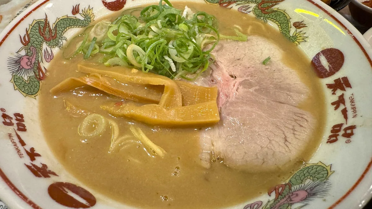 天下一品 のこってりラーメン