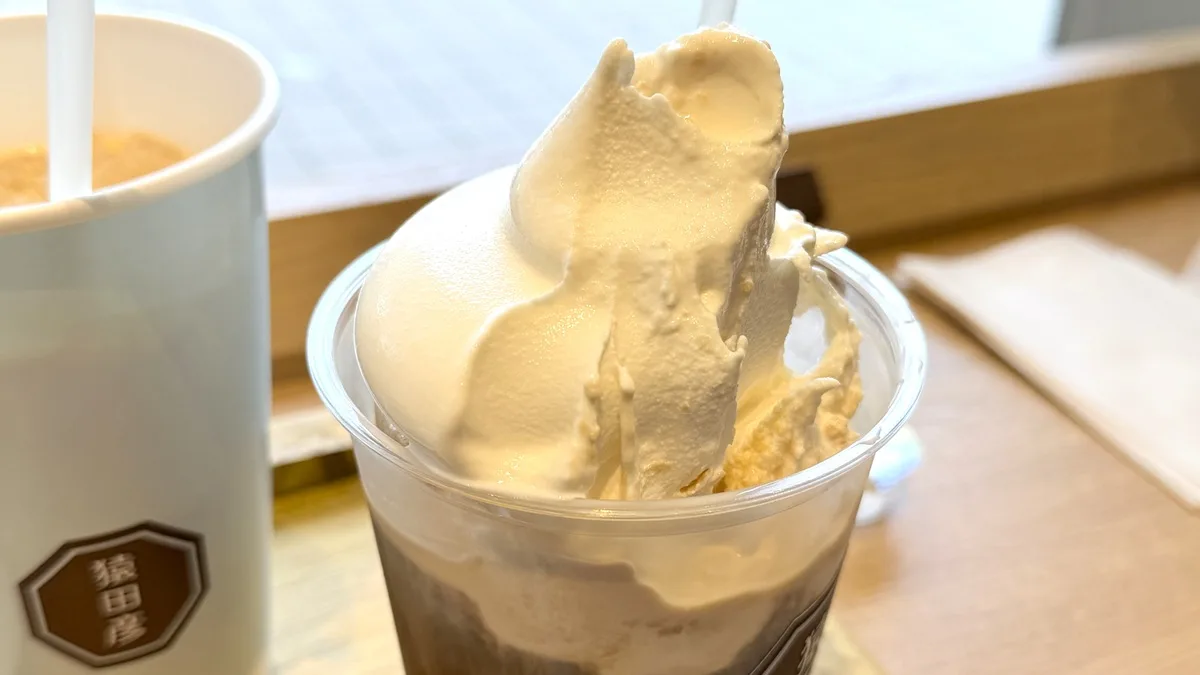 猿田彦珈琲のコーヒーフロート