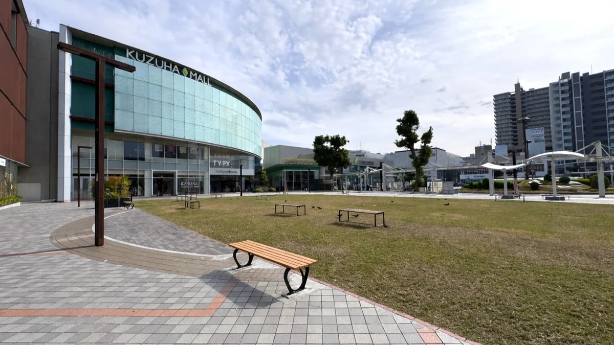 鶏天3つ+かぼちゃ天ぷら くずはモールで食べた「飲み干す出汁」のうどん