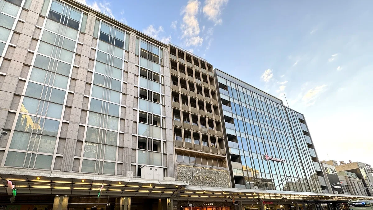 京都 IP書店がオープンする京都髙島屋S.C.［T8］のスタイリッシュな外観イメージ