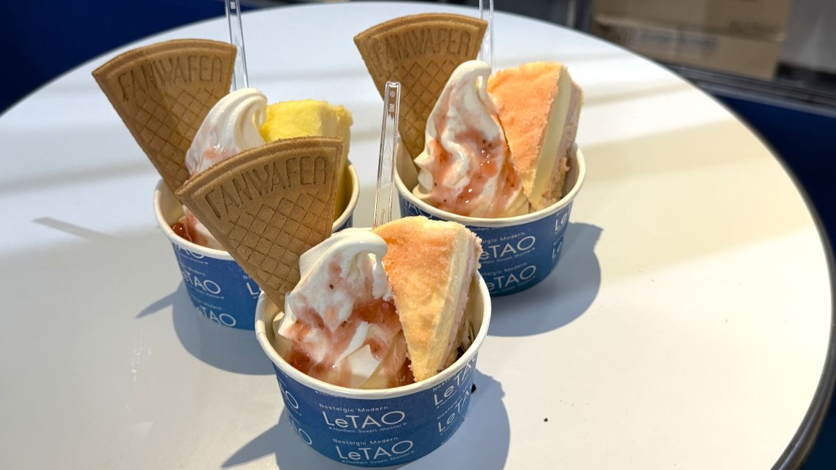 京都伊勢丹「北海道展」でルタオサンデーを食べてきた！第1弾限定スイーツ