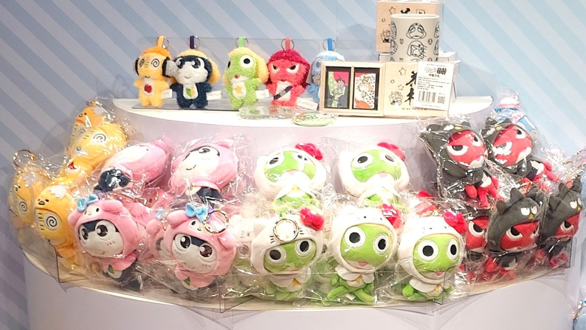 【JR京都駅】「ケロロ軍曹×サンリオキャラクターズ POP UP STORE」が期間限定開催中！